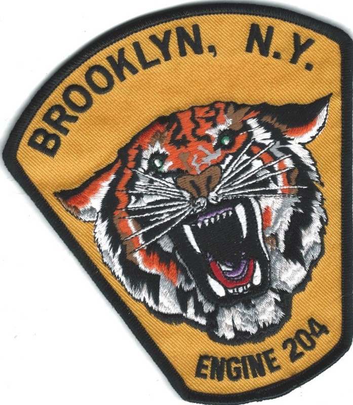 NEW YORK - City of New York Fire Department Engine 204 patch - Brooklyn