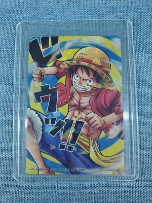 One Piece AR carddass Formation P03 Card HK Ver UC Monkey D Luffy Straw Hat
