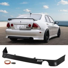 Fit 01-05 IS300 XE10 TR-D Style PU Urethane Rear Lower Bumper Chin Lip Body Kit