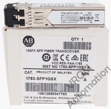 Surplus Allen Bradley 1783-SFP1GSX A Stratix Fiber Optic SFP Transceiver 1000SX