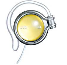 JVC JAPAN Ear Fit Headphone stereo headphones HP-AL102-Y Yellow