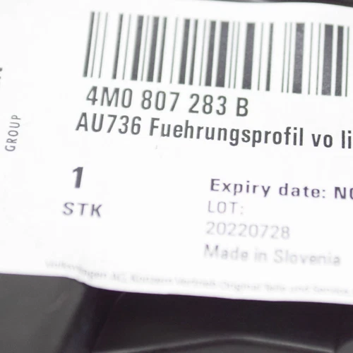 NEU AUDI Q7 4M VORNE LINKS STOSSFÄNGERHALTERUNG FÜHRUNG 4M0807283B ORIGINAL - Bild 9 von 10