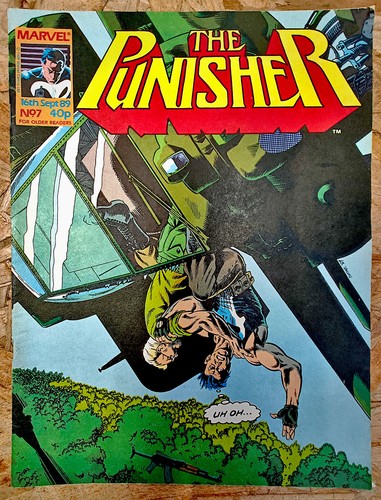 THE PUNISHER - MARVEL COMICS BUNDLE - 25 UK ISSUES 1989 - 1990 - Picture 5 of 24