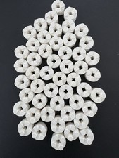 50 Fifty New LEGO WHITE 2x2 Round Brick with Axle Hole 3941
