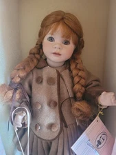 Wendy Lawtons' Sarah With Sock Bunny 