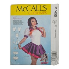 McCalls M7455 Yaya Han Cosplay Dress Costume Sewing Pattern Size A5 6-14 Uncut