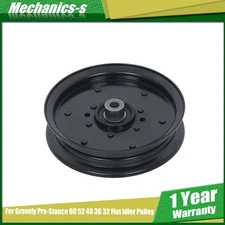 For Gravely Pro-Stance 60 52 48 36 32 Compact-Pro 44 Flat Idler Pulley 07351200