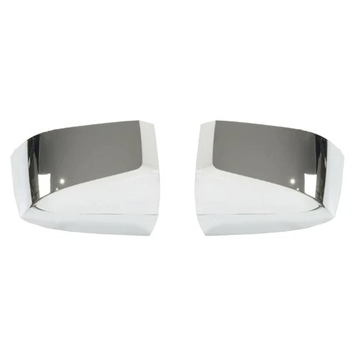 Durable Replacement Hood Mirror Covers In Black For 2000-2015 Volvo VN
