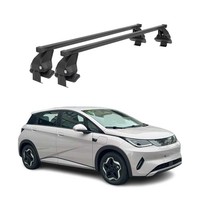 Menabo DachträGer GrundträGer FüR BYD Dolphin 2023-2026 Stahl Schwarz 2Tlg