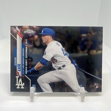 2020 Topps Chrome Update Gavin Lux #U-54 RC Rookie Card. rookie card picture