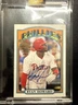 2021 Topps Archives Ryan Howard TM-84 Signature Series Auto 1/1 Mini Card