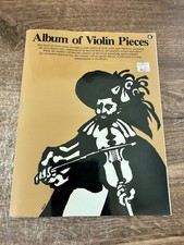 Album of Violin Pieces Sheet Music Book Arranged for Violin  Piano