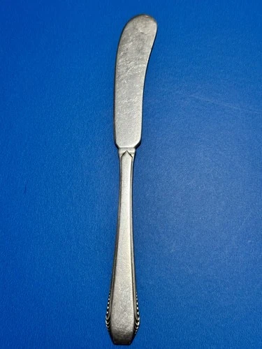 Sterling Silver Butter Knife, 27.7 Grams , Towle brand, cascade, Antique 1933