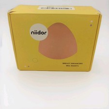 Niidor Breast Enhancers Bra Inserts Sticky Fabric Reusable Push Up NEW OB. 81