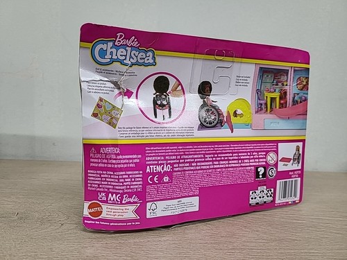 Barbie Chelsea Puppe & Rollstuhl mit beweglichen Rädern - Bild 3 von 5