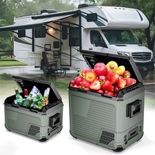 -22 Car Refrigerator 55LPortable Fridge Compact Freezer Camping Outdoor Home Car