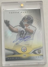 Rob Blanchflower 2014 Platinum Rookie Auto Refractor Card #28