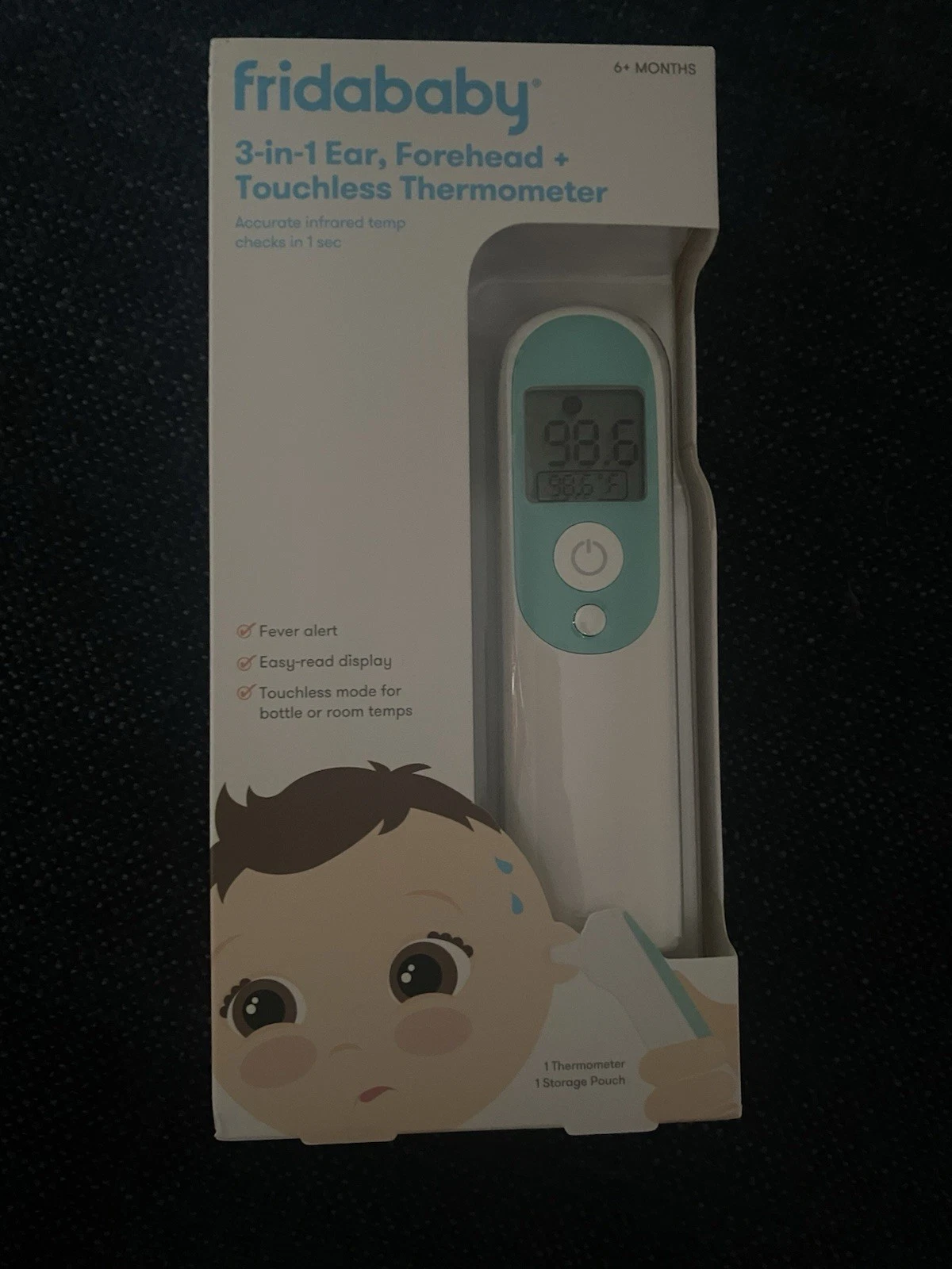 Fridababy 3-in-1 True Temp Digital Thermometer