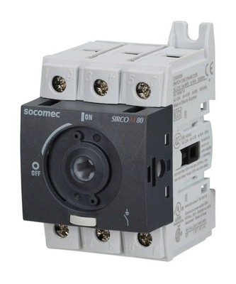 Socomec 22003008 SIRCO M2 Switch-Disconnector 3P 80A 600VAC