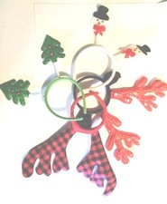 Adult Kids Christmas LXmas Novelty Headband Set Of 4
