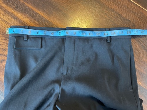 Scanlan Theodore Wool Blend Crop Pants Women’s Size 6 Black Mid Rise Straight - Picture 11 of 13