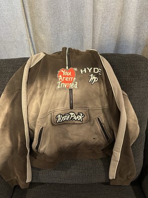 Hyde Park Off Road Rally Hoodie Black Medium New Retails For $260 Save Over $80