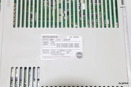 MITSUBISHI USED MR-J2S-100CP with battery AC SERVO DRV-I-2427=9B27 - Picture 9 of 16
