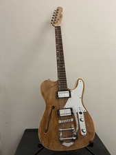 Cozart Ras Tele Style Bigsby Style Tremolo Semi Hollow Electric Guitar