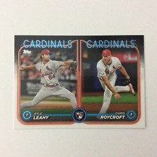 2024 Topps Update US189 Kyle Leahy Chris Roycroft RC St. Louis Cardinals
