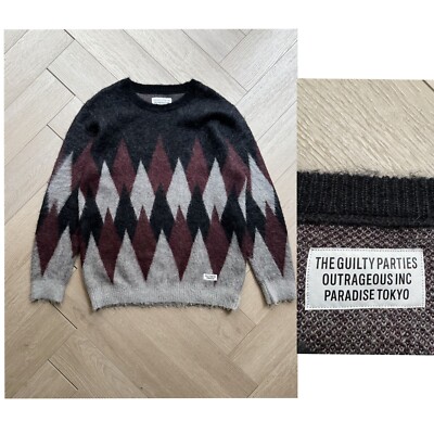 Wacko Maria Guilty Parties Mohair Sweater Made in Japan | eBay