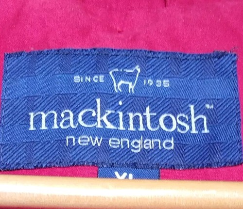 Mackintosh New England womens puffer parka size XL nylon w fox lined hood warmth - Picture 7 of 16