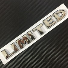 Car Emblem Limited Chrome For F-150 F-250 F-350 F450 Side Rear Badge Sticker