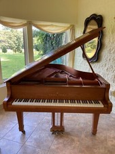 Young Chang Pramberger Signature Series Baby Grand Piano With Pecan Finish