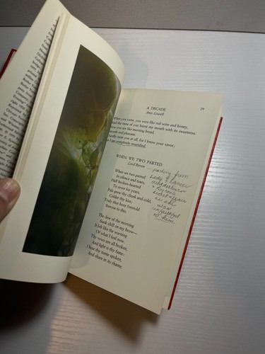 Lot/2 Poems By The Fireside (Hardcover) / Anthology of Poetry ... (Softcover) - Imagen 10 de 24
