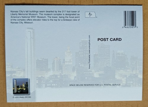 Postcard MO. Kansas City, Missouri - Picture 2 of 2