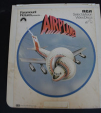 CED - Capacitance Electronic Disc - Video Disc - Airplane
