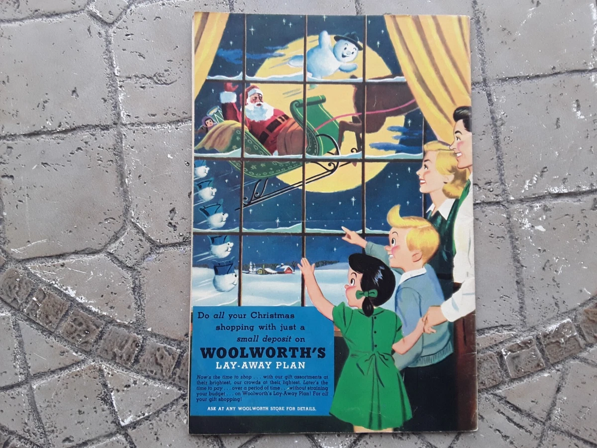 1953 Woolworth Christmas toy catalog comic book