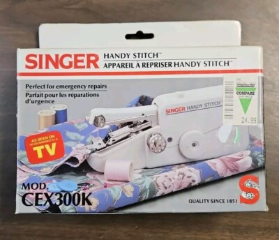 SINGER HANDY STITCH AS SEEN ON TV MODEL CEX300K