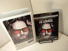The Big Lebowski (4K+Blu-ray) +500-Piece Puzzle Retro Case-NEW-Box Shipping