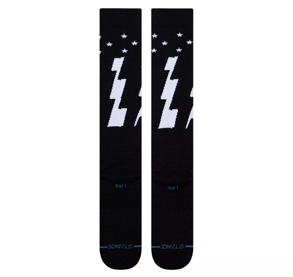 Stance Fully Charged Kids OTC Performance Snow INFIKNIT Socks Youth Size Large - Image 3 of 4