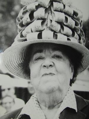 Elsa Maxwell (Amerikanische Journalistin) Promo Press Photo Foto 20,8 x 15 cm