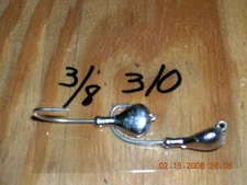 25 3/8oz Sparkie Jigs on Eagle Claw 413 Saltwater 2/0 3/0 or 4/0 Hooks