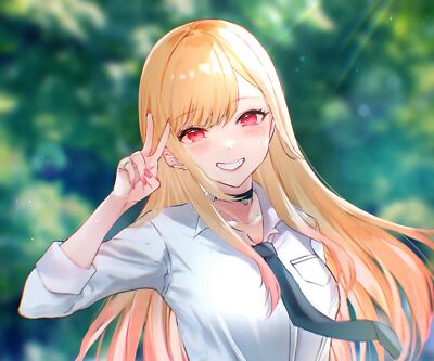 Anime girls kitagawa marin sono bisque doll wa koi wo playmat gaming mat
