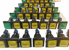 Slot machine VLT AWP pulsanti 33mm start stop ricambio nuovi kit jamma arcade