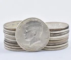Roll Of 20 1964 Kennedy Half Dollars..SILVER!!! 90% Silver!! 20 Half Dollars!