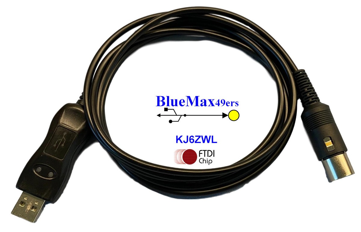 Kenwood R-5000 FTDI IF-232C CI-V CAT Programming Cable | eBay