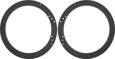 8" Subwoofer Speaker Spacers Depth Extender Extending Rings - 1/2" thick - ID...