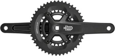 microSHIFT Sword Black 2x Crankset - 172.mm 9-Speed 46/29t 110/80 Asym BCD JIS