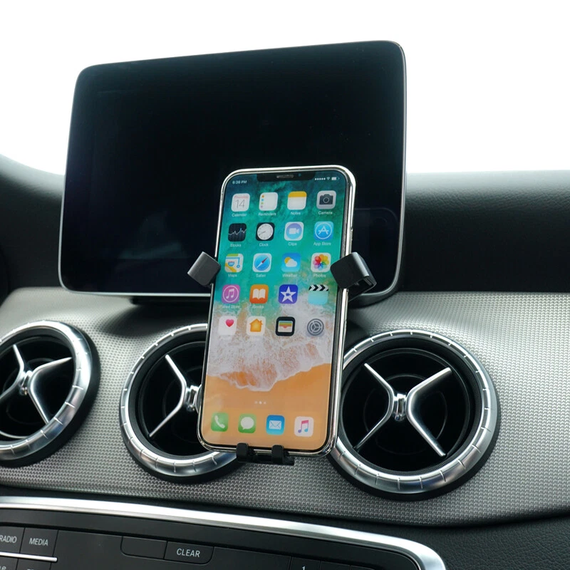 Car Vent Mount Cradle Cell Phone Holder Stand for Benz GLA-Class X156 2015-2019 - Image 4 of 4