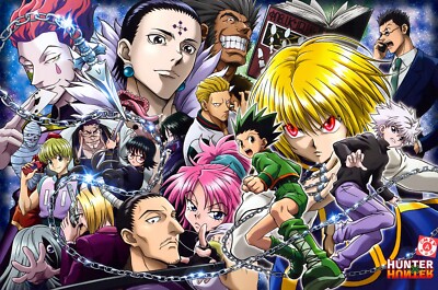 Hunter X Hunter Anime Premium POSTER MADE IN USA - ANI087 | eBay